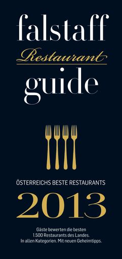  http://www.apa-fotoservice.at/galerie/3875 Der
druckfrische Falstaff Restaurantguide 2013