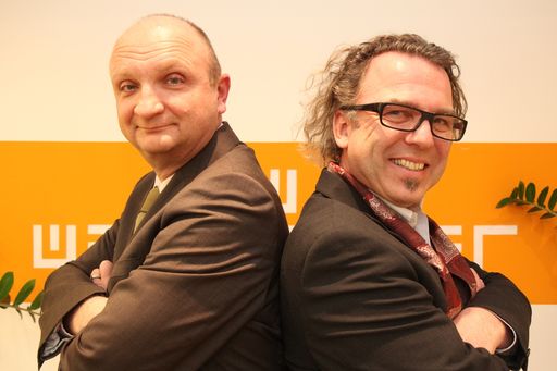Vorschau Bild von Wageneder GBT Geschäftsführer Gernot Egger und Karl Sonnleithner