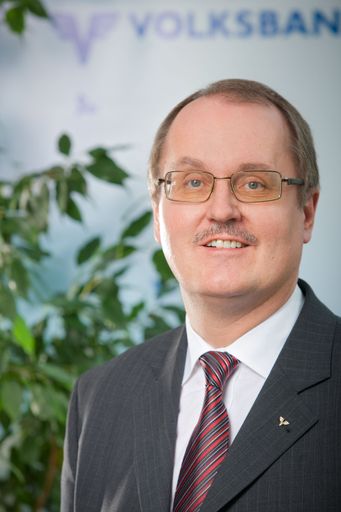 Dir. Erich Fuker (Vorstandsvorsitzender Volksbank
Baden e.Gen.)