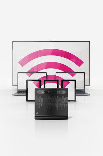 Einfach auspacken, anstecken und mit bis zu 100
Mbit/s unlimitiert und ungebremst sufen.