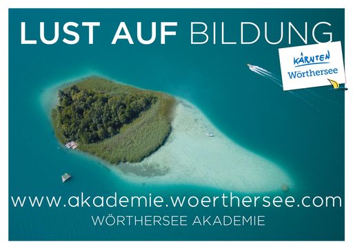 Unter dem Motto "Lust auf Bildung" hat die
Wörthersee Tourismus GmbH in Zusammenarbeit mit dem
Unternehmerverein Wörthersee (UVW) die "Wörthersee Akademie" ins
Leben gerufen. Das Weiterbildungsprogramm für alle Touristiker der
Region wurde initiiert, um die Qualität für den Urlaubsgast am
Wörthersee auch in Zukunft sicherzustellen.