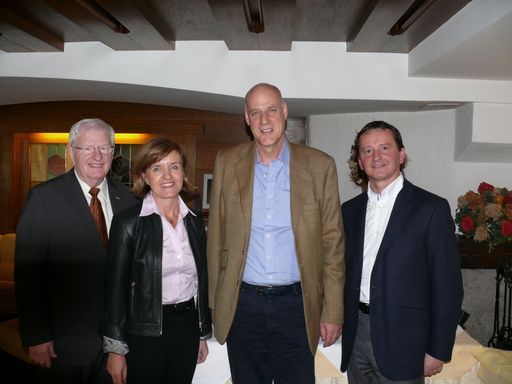  von links: Hans Schenner, Margareta Reichsthaler, 
Michael Blass, Rudolf Schwarzenbacher