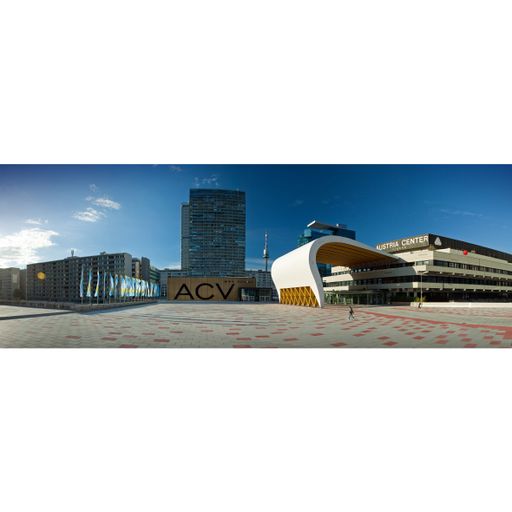 Austria Center Vienna Panorama Vorplatz