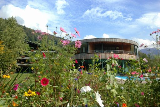  Im Bregenzerwald sorgt vielerorts Biomasse für
wohlige Wärme.