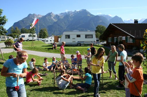 "Camping in Vorarlberg".