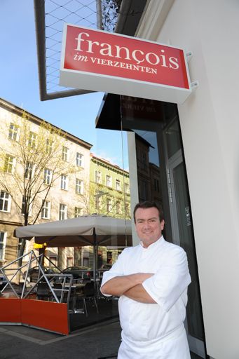  Bauträgerunternehmer Mag. Hans Jörg Ulreich hat
in Francois Laliberté den perfekten Partner für sein Restaurant im
Vierzehnten gefunden.
