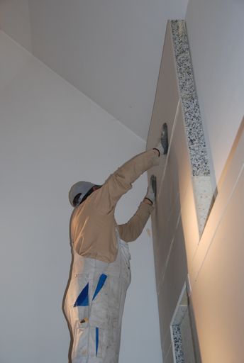  Montage des FRANNER Lärmschutz-Systems in Wohnung