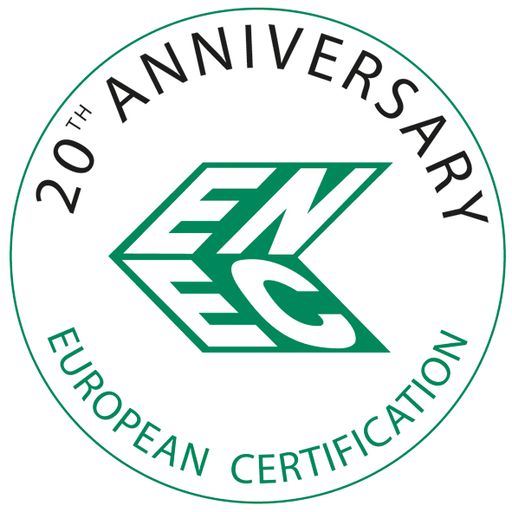 Europäische Zertifizierungsstellen führten
gemeinsam mit Leuchtenhersteller vor mittlerweile 20 Jahren mit der
Marke "ENEC" ein europäisches Sicherheitszeichen für Leuchten ein.
