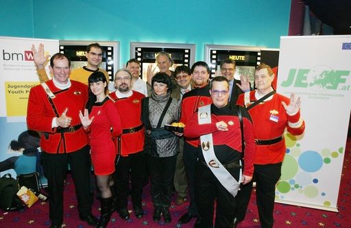 http://www.apa-fotoservice.at/galerie/4134 Star
Trek-Fans bei der Exklusivvorstellung der Jungen Europäischen
Föderalisten