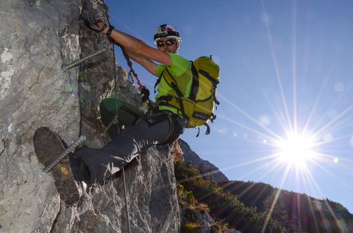 Die Naturfreunde geben Tipps für das Begehen von
Klettersteigen!