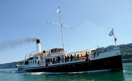  100 Jahre Dampfschiff Hohentwiel auf dem
Bodensee