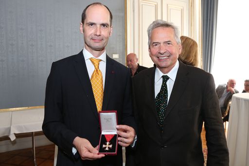  Peter Bogner und Laudator Arch. Manfred Nehrer