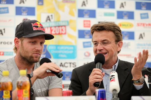 Vorschau Bild von v.l.n.r Julius Brink, Hannes Jagerhofer.