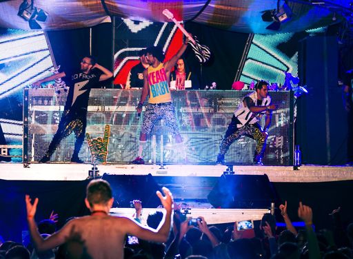 Vorschau Bild von Red Foo and the Party Rock Crew of LMFAO sorgen
für Megastimmung bei Spring Break Europe 2013
