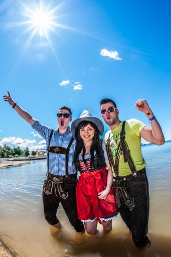Vorschau Bild von Zünftige Action gab es bei der Spring Break
Europe "Wiesn am Meer"