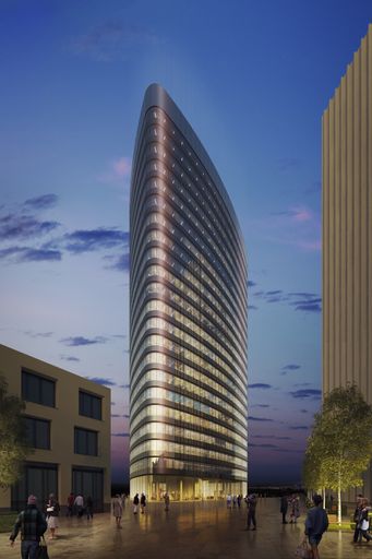  TownTown: ORBI Tower kommt auf letzten freien
Bauplatz