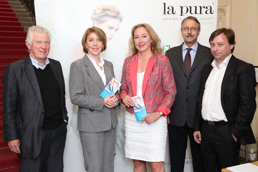 http://www.apa-fotoservice.at/galerie/4229 Im Bild
v.l.n.r.: Im Bild vlnr.: Univ.Prof. Dr. Sepp Leodolter (MedUni
Wien), Dr. Gabriele Dienhart-Schneider (la pura), Dr. Alexandra
Kautzky-Willer (MedUni Wien), Dr. Alex Witasek (la pura), Dr.
Richard Crevenna (MedUni Wien)