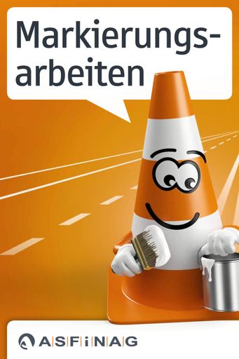 Neues Design für bessere Information über
Baustellen und alle Erhaltungsmaßnahmen.