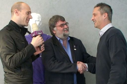Im Bild von links nach rechts: Alexander Hütter,
Walter Windischbauer, Fredy Scheucher