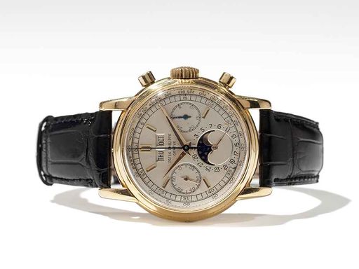 Patek Philippe Referenz 2499 für EUR 470.000 ist
teuerste jemals online versteigerte Uhr.