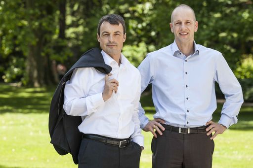 Vorschau Bild von Neue Doppelspitze bei Tiscover: Ronald Felder
(l) und Stephan Wimösterer