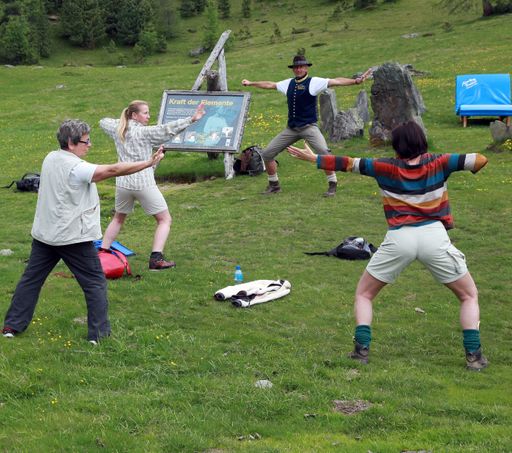 Energiewanderung mit dem Alm Butler der
Turracher Höhe.
