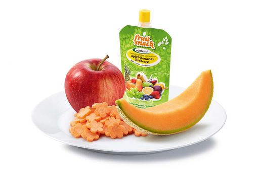 Ab 1. Juli neu zur Auswahl im Happy Meal bei
McDonald's Österreich: ein steirischer Apfel, Zuckermelone, Karotten
in Blumenform und ein Fruchtpüree.