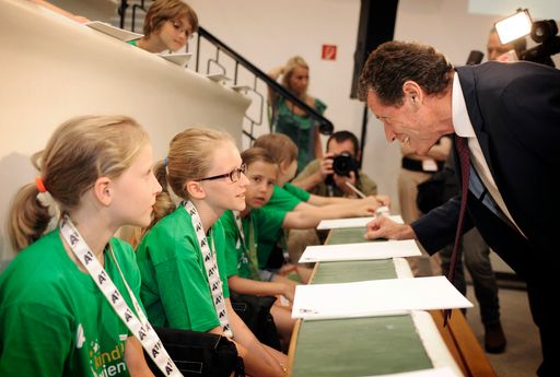 Wissenschafts- und Forschungsminister Karlheinz
Töchterle hielt Vorlesung an der KinderuniWien