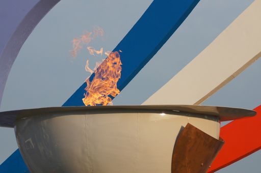 Vorschau Bild von Das olympische Feuer ist entzündet.