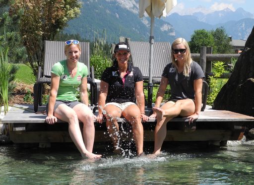 Vorschau Bild von Die ÖSV Abfahrtsdamen trainieren von 22. bis 26.
Juli in Waidring/PillerseeTal.