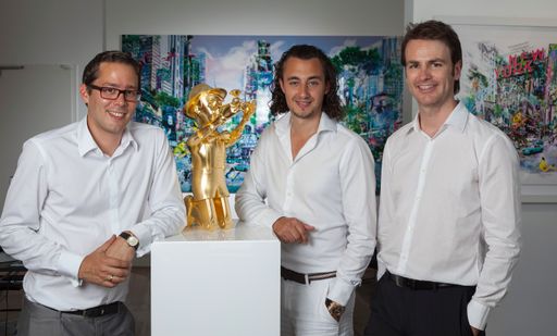  "Garden of Evolution" in der Salzburger Galerie
2CforArt: Christoph Haas (2CforART), Joseph Klibansky, Christian
Gschwandtner (2CforART)