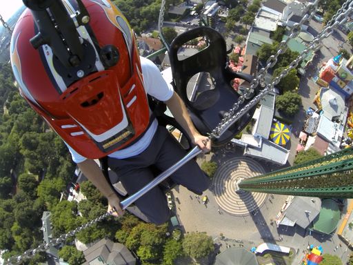 Vorschau Bild von 360grad Video Ausschnitt vom Prater Turm in 117m Höhe, Ort:
Wiener Prater