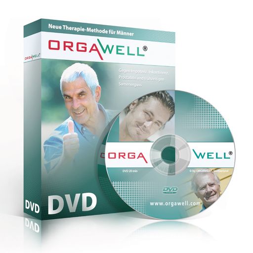 Orgawell DVD, Beckenbodentherapie für Männer mit
Erektionsproblemen.