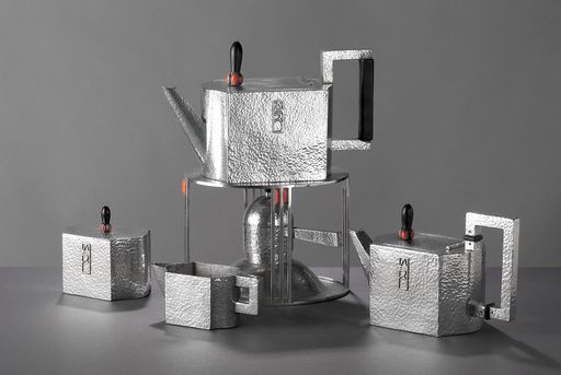 Josef Hoffmann, Teeservice, Wien, 1903, Ausführung:
Wiener Werkstätte (Konrad Koch)
