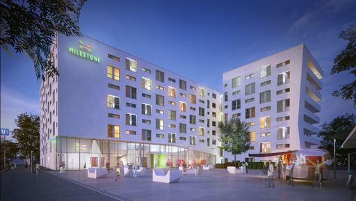 Vorschau Bild von Visualisierung des MILESTONE Gebäudes