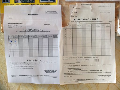  Alternative "Amtliche Mitteilung" der Initiative
"WahlweXel jetzt!" macht Ausschlüsse vom Wahlrecht sichtbar.