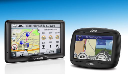 Garmin stellt auf der IFA 2013 unter anderem das Camper Navi 760
LMT sowie das Motorrad Navi zumo 390 LM vor.