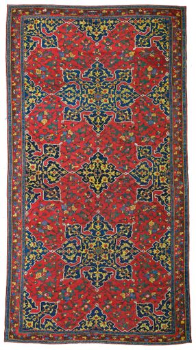 Stern Ushak, Türkei um 1600, ca. 327x173cm