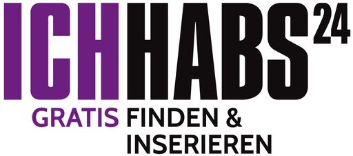  ICHHABS24 ist das neue, bemerkenswerte
Kleinanzeigenportal für alles von A wie Audiotechnik, Aquarien und
Arbeitskleidung bis Z wie Zahnpflege, Zeichnen und Zimmerpflanzen.