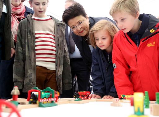 Eröffnung des Wiener Forschungsfest 2013 und
anschließender Rundgang mit BM Doris Bures und VBgm. Renate Brauner