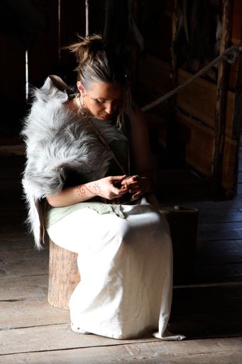 Szenenaufnahme Living Prehistory - Lebendige
Urzeit