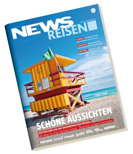  Schöne Aussichten auf den nächsten Urlaub bietet
die erscheinende Herbstausgabe des NEWSreisen Magazins. Es gibt 60
Ideen für zukünftige Reisen zu den spannendsten Zielen in
Österreich, Europa & fernab der Heimat zu entdecken.
