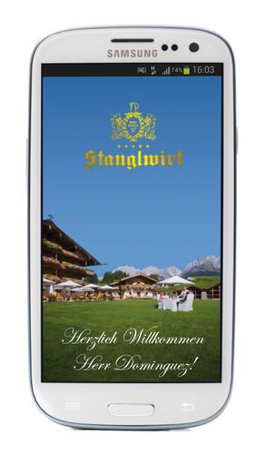  Auch der Stanglwirt setzt auf innovative
Lösungen von M-Pulso.