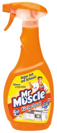 Vorschau Bild von Einer für alles - Mr Muscle(R) 5in1 Küche-Total*
löst jedes Reinigungsproblem in der Küche.