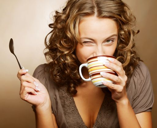  Dame mit Kaffee - Imagebild