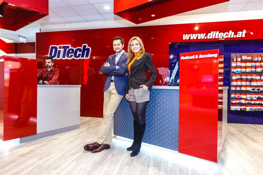 Erster DiTech-Flagshipstore in der SCS eröffnet.