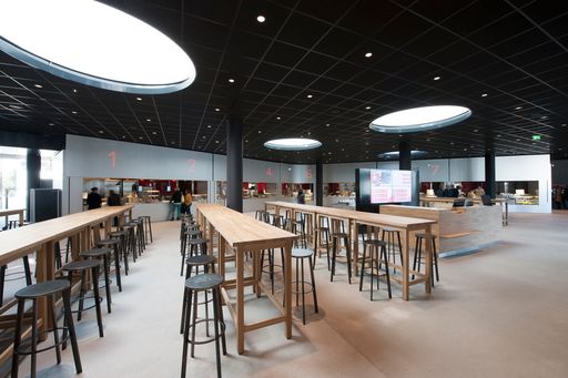  So unterschiedlich wie die Geschmäcker der
Studentinnen und Studenten, so vielfältig ist das gastronomische
Angebot an der neuen WU Mensa