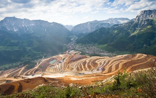 Atemberaubende Kulisse für das größte
Motorrad-Offroadevent der Welt: der Steirische Erzberg