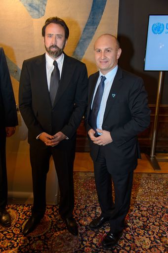 Vorschau Bild von UNODC Blue Heart Charity gegen Menschenhandel,Palais Szechenyi
Rahimi & Rahimi, Wien, 5.11.2013,