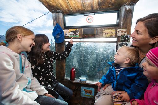 Vorschau Bild von Mittels speziell entwickelter, georeferenzierter
Audioplayer mit Solarstrom werden aus der Sicht der Kuh Mona und der
Ziege Flöckli amüsante, sympathische und nachdenkliche Geschichten
rund um die Lenker Alpkultur erzählt. Das kreative Konzept von
Erlebnisplan GmbH wurde kürzlich mit dem SWISS MOUNTAIN AWARD
gewürdigt.